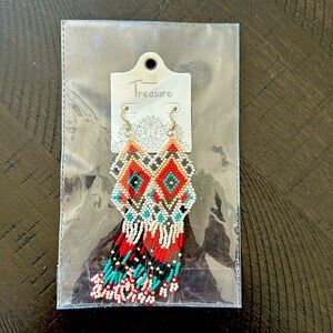 Western Seed Bead Earrings